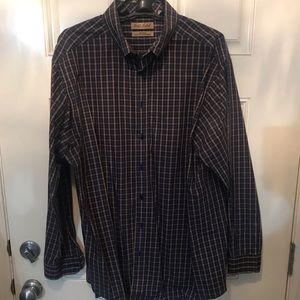 Men’s long sleeve dress shirt. Pre-owned. 2xt
